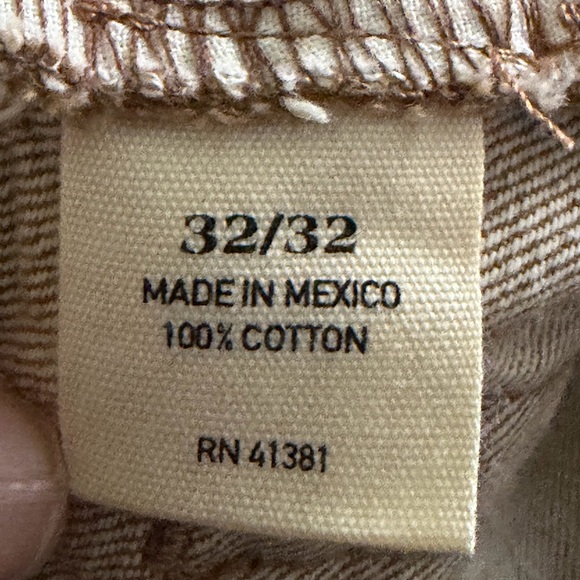 NWT Polo Ralph Lauren Classic Fit Baxter Tan 867 Jeans Size 32x32 - Picture 13 of 16